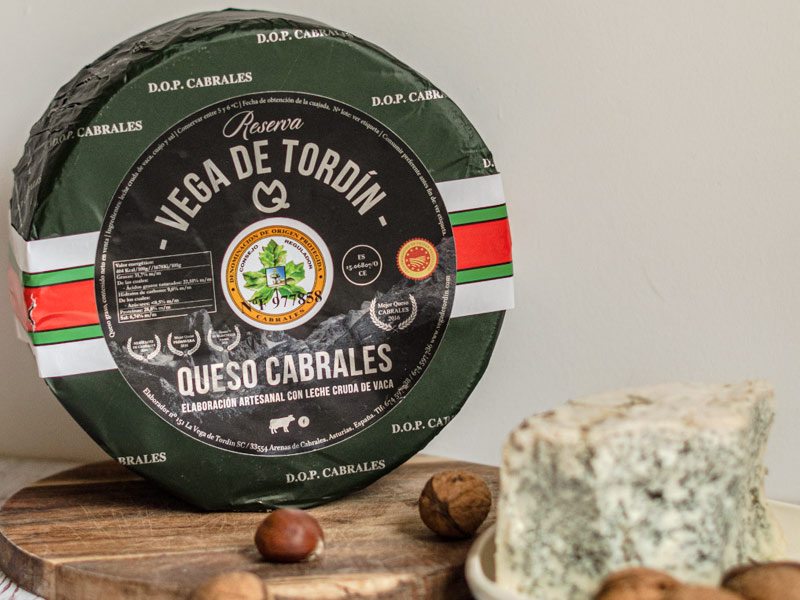 Queso de cabrales Vega de Tordín