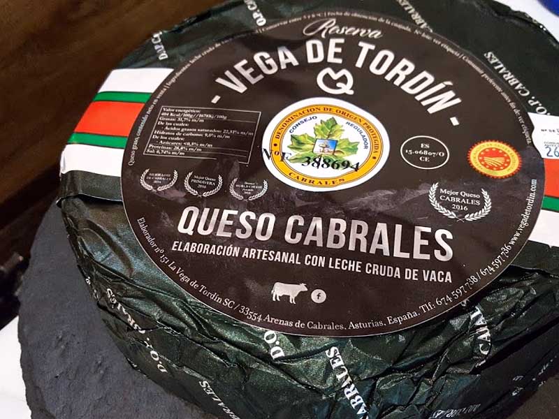 Un queso DOP Cabrales